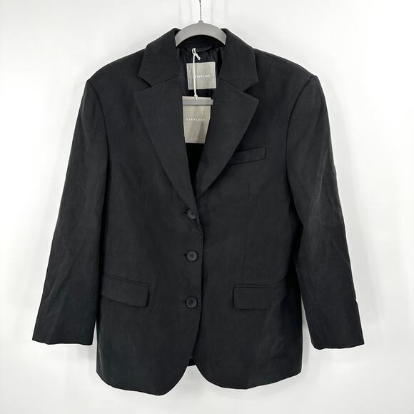 Everlane the 80s Blazer in black Size 2 - Picture 3 of 10
